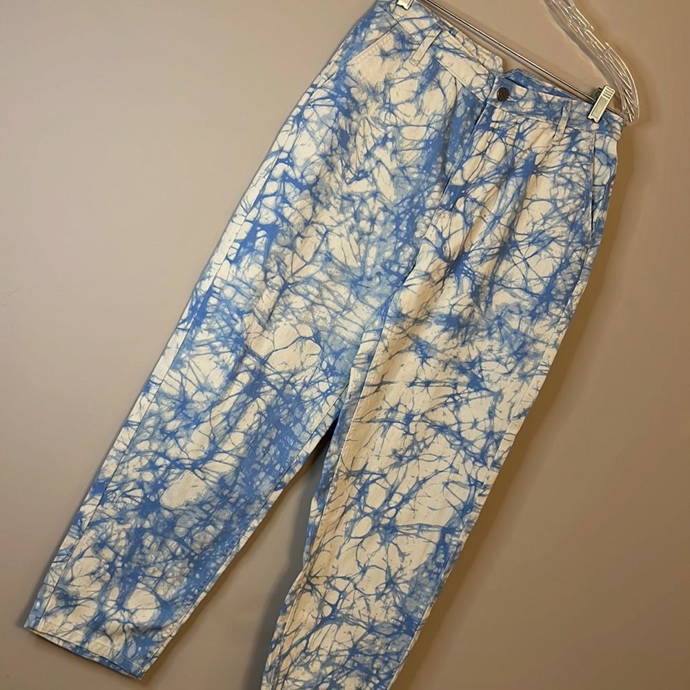 NWOT Rachel Comey Crop Tie Dyed Jeans - Size 6 - Picture 2 of 13